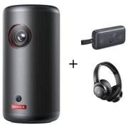 Anker Capsule 3 Nebula Projector D2425211 + N300 Portable Bluetooth Speaker + Q20i Hybrid Active Noise Cancelling Headphones