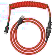 Glorious Coiled Keyboard Cable 4ft Crimson Red
