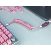Glorious Coiled Keyboard Cable 4ft Crimson Red