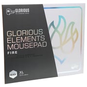 Glorious Fire Element Mouse Pad XL Black