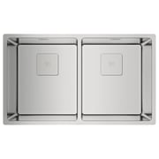 TEKA 3-In-1 Installation Stainless Steel Sink With Two Bowls Flexlinea Rs15 2B 740