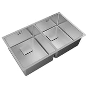 TEKA 3-In-1 Installation Stainless Steel Sink With Two Bowls Flexlinea Rs15 2B 740