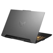آسوس لابتوب TUF F15 جامينج (2023) - الجيل 13 / انتل كور i7-13620H / 15.6 بوصة FHD / 1 تيرا SSD / 16 جيجا رام / 8 جيجا نفيديا GeFore RTX 4070 جرافيكس / ويندوز 11 هوم / لوحة مفاتيح إنجليزية / رمادي ميكا / الإصدار العالمي - [FX507VI -F15.I74070]