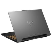 آسوس لابتوب TUF F15 جامينج (2023) - الجيل 13 / انتل كور i7-13620H / 15.6 بوصة FHD / 1 تيرا SSD / 16 جيجا رام / 8 جيجا نفيديا GeFore RTX 4070 جرافيكس / ويندوز 11 هوم / لوحة مفاتيح إنجليزية / رمادي ميكا / الإصدار العالمي - [FX507VI -F15.I74070]