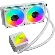 Xander Waterwheel 240 ARGB CPU Cooling Fan White