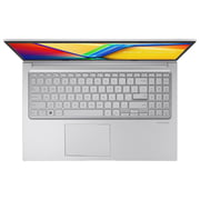 Asus Vivobook 15 (2024) Laptop - 12th Gen / Intel Core i5-1235U / 15.6inch FHD / 512GB SSD / 8GB RAM / Shared Intel Graphics / Windows 11 Home / English & Arabic Keyboard / Silver / Middle East Version - [X1504ZA-NJ303W]