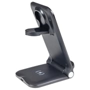 DCU 3-in-1 Wireless Charger Black