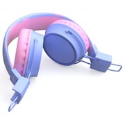 DCU 34152535 Wired On Ear Kids Headset Purple