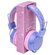 DCU 34152535 Wired On Ear Kids Headset Purple