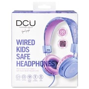 DCU 34152535 Wired On Ear Kids Headset Purple