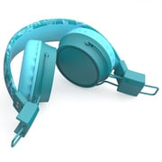 DCU 34152530 Wired On Ear Kids Headset Teal Green