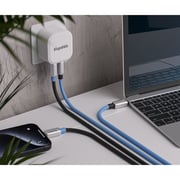 Blupebble USB-C To USB-C Cable 2m Black