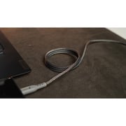 Blupebble Magnetic USB-C To USB-C Cable 1m Grey