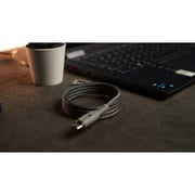 Blupebble Magnetic USB-C To USB-C Cable 1m Grey