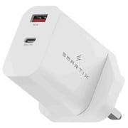 Smartix UK Wall Adaptor White