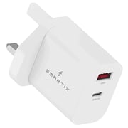 Smartix UK Wall Adaptor White