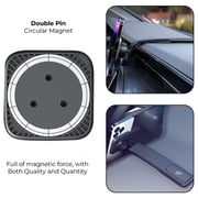 Blupebble Magsafe Car Mount Holder Black
