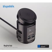 Blupebble MagPod Hub Chager Black