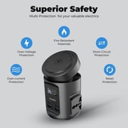 Blupebble MagPod Hub Chager Black