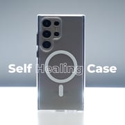 Blupebble Hybrid Mag Crystal Case Clear Galaxy S24