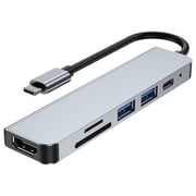 Trands 6-in-1 USB-C Hub