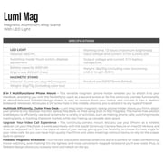 Blupebble Lumi Mag Magnetic Stand Grey