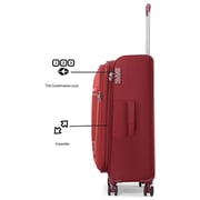 American Tourister Altair 1 Pc Spinner Luggage Case Red