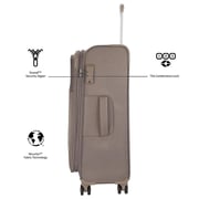 American Tourister Altair 1 Pc Spinner Luggage Case Brown