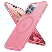 Torras Magnetic Case Titanium Pink iPhone 15 Pro Max