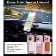 Torras Magnetic Case Titanium Pink iPhone 15 Pro Max