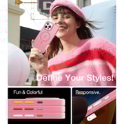 Torras Magnetic Case Titanium Pink iPhone 15 Pro Max