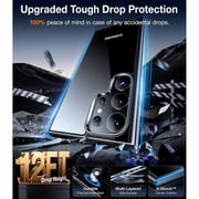 Torras Diamond Clear Case Transparent Samsung Galaxy S24 Ultra