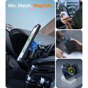 Torras Magnetic Shockproof Case Black iPhone 14/15