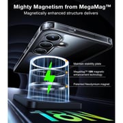 Torras Diamond Clear Magnetic Case Transparent Samsung Galaxy S24+