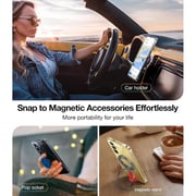Torras Diamond Clear Magnetic Case Transparent Samsung Galaxy S24+