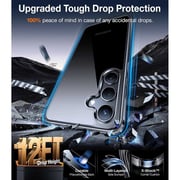 Torras Shockproof Case Transparent Samsung Galaxy S24