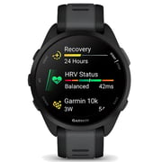 Garmin 010-02863-20 Forerunner 165 Smartwatch Black/Slate Grey