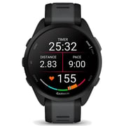 Garmin 010-02863-20 Forerunner 165 Smartwatch Black/Slate Grey