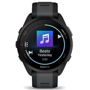 Garmin 010-02863-30 Forerunner 165 Smartwatch Music Black/Slate Grey