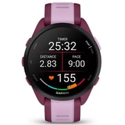 Garmin 010-02863-33 Forerunner 165 Smartwatch Music Berry/Lilac