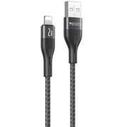Yesido 2A USB To 8 Pin Fast Charging Data Cable, Length:1m Black - CA121L