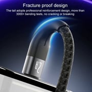 Yesido 2A USB To 8 Pin Fast Charging Data Cable, Length:1m Black - CA121L