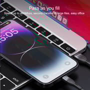 Yesido 2A USB To 8 Pin Fast Charging Data Cable, Length:1m Black - CA121L