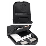ArcticHunter 15.6-Inch Laptop Casual Multi-Function Oxford Waterproof Backpack Bag, Black -B00529
