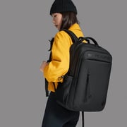ArcticHunter 15.6-Inch Laptop Casual Multi-Function Oxford Waterproof Backpack Bag, Black -B00529