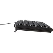 Point USB Keyboard,RGP, Wired, Ergonomic, Black - PT-504