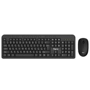 Point PT-805 Wireless Keyboard + Mouse Combo English & Arabic - Black