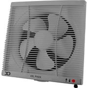 IDO Kitchen Ventilating Fan, 25 cm, Detachable Oil Bowl, Grey, WVF25-GRY