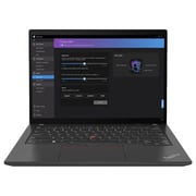 Lenovo ThinkPad T14 Gen 4 (2023) Laptop - 13th Gen / Intel Core i5-1335U / 14inch WUXGA / 512GB SSD / 16GB RAM / Shared Intel Iris Xe Graphics / Windows 11 Pro / English & Arabic Keyboard / Thunder Black / Middle East Version - [21HD003RGR]
