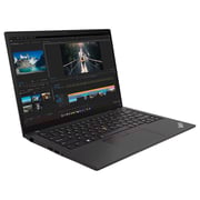 Lenovo ThinkPad T14 Gen 4 (2023) Laptop - 13th Gen / Intel Core i5-1335U / 14inch WUXGA / 512GB SSD / 16GB RAM / Shared Intel Iris Xe Graphics / Windows 11 Pro / English & Arabic Keyboard / Thunder Black / Middle East Version - [21HD003RGR]